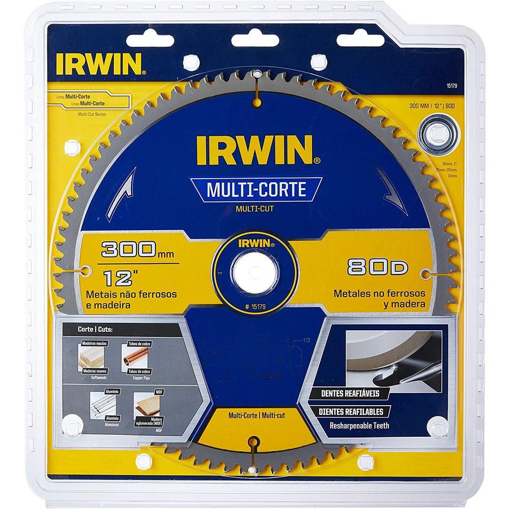 Serra Circular Multicorte 300Mmx80Dx30Mm Irwin - 1