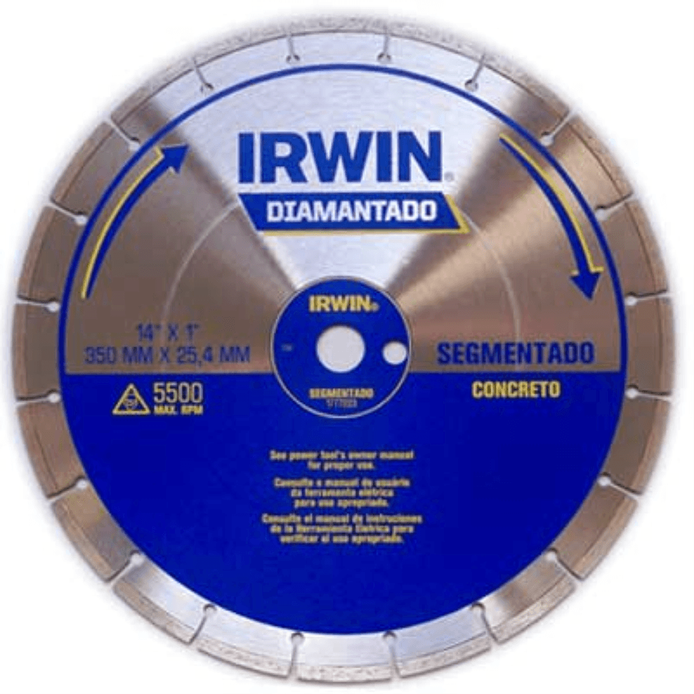 Disco Diamantado Con Irwin Premium 350X25.4Mm Irwin - 1