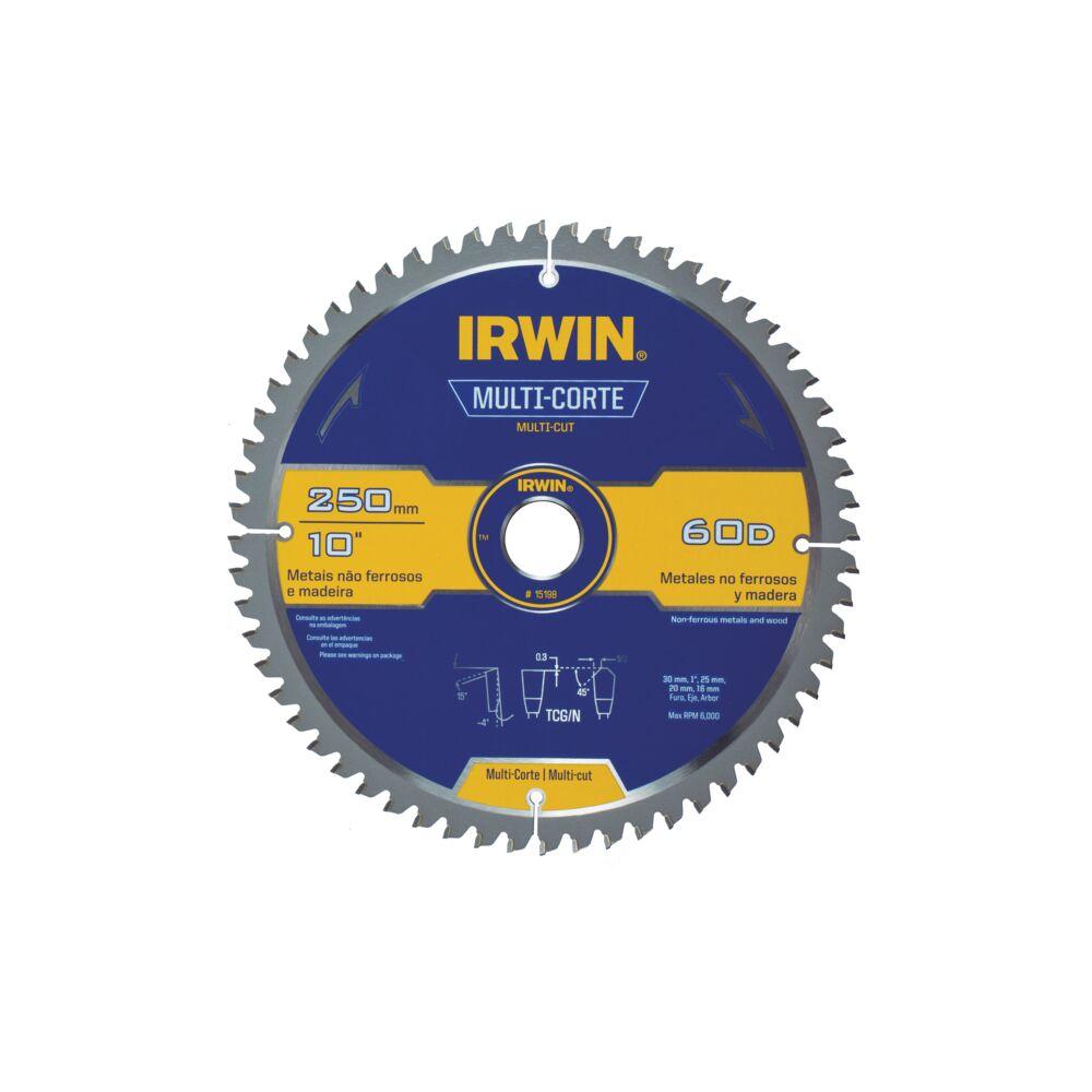 Serra Circular Multicorte 250Mmx60Dx30Mm Irwin - 1