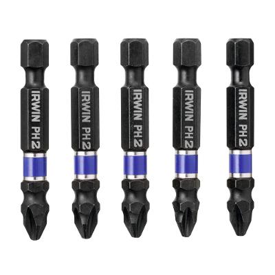 Conjunto Pontas Bit Impact Irwin 5 Peças Ph 2 Etj Irwin