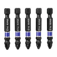 Conjunto Pontas Bit Impact Irwin 5 Peças Ph 2 Etj Irwin - 1