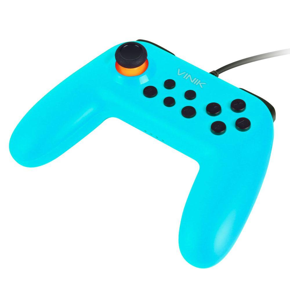 Kit Controles USB Nintendo Switch Vinik 2 Unidades - 3