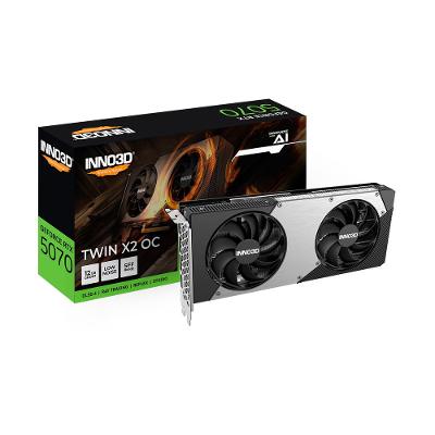 Placa de Vídeo INNO3D RTX 5070 Twin X2 OC 12GB GDDR7