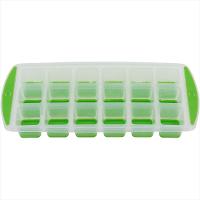 Forma de Gelo Plástico 3x13x27cm Verde - 1