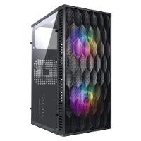 Gabinete Gamer Vinik Wave Preto Lateral Acrilico - 1