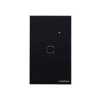 Interruptor Touch Wi-Fi 1 Tecla Preto EWS 1001 INTELBRAS - 1
