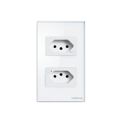 Tomada Dupla Inteligente Wi Fi 10A ETS 1002 INTELBRAS