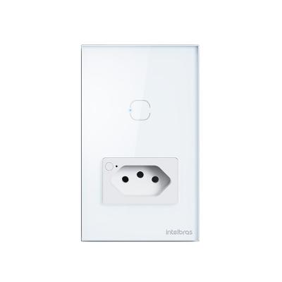 Tomada Smart Wi-Fi 10A Branca Intelbras