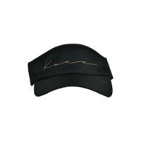 Viseira Beach Tennis Kona Kolors Preta - Proteção UV - 1