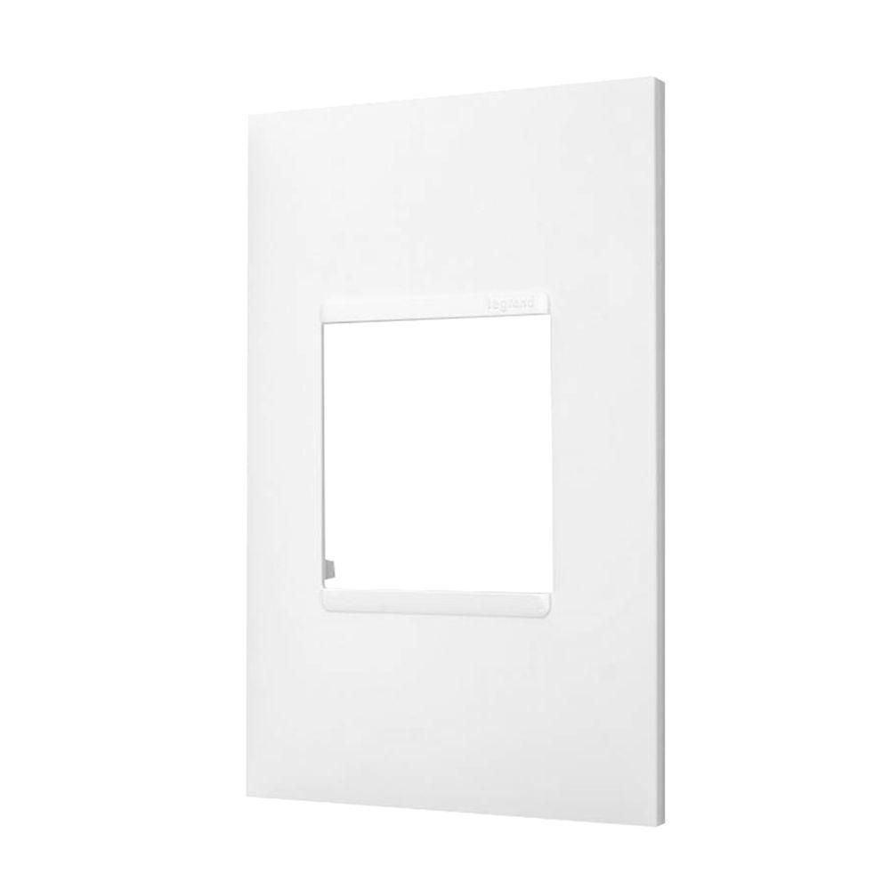 Placa 2 Postos 4x2 Branca Legrand Pial Plus - 1