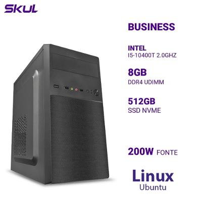 PC SKUL B500 i5 10400T 8GB DDR4 512GB NVMe Ubuntu
