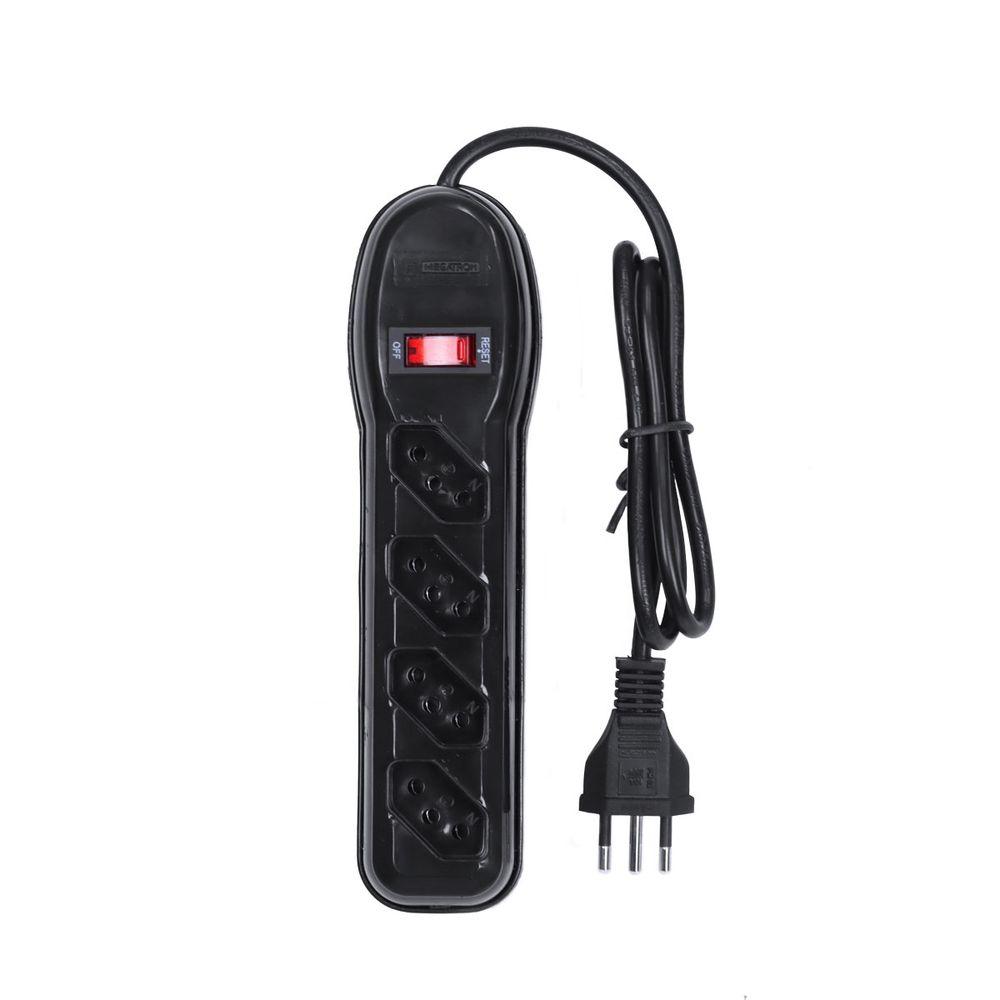 Filtro de Linha 4 Tomadas Cabo 1m PP 075mm VINIK - 2