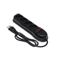 Filtro de Linha 4 Tomadas Cabo 1m PP 075mm VINIK