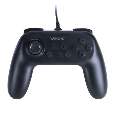 Controle Nintendo Switch USB Fio Preto Vinik