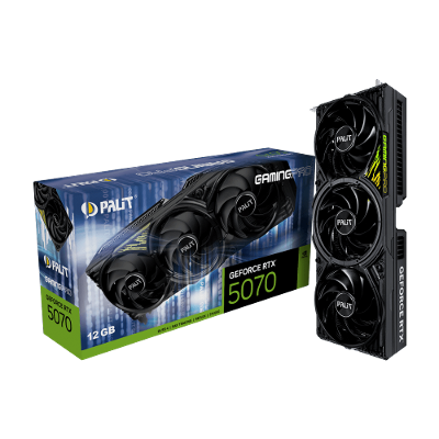 Placa de Vídeo RTX 5070 GamingPro 12GB GDDR6 192 Bits Palit