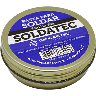 Pasta para Soldar Soldatec 50g Eletrônica Implastec