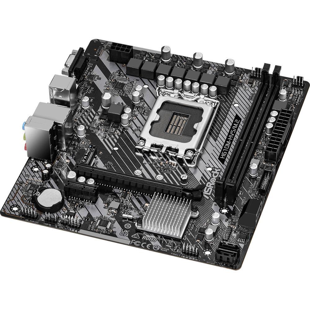 Placa Mãe H610M HVS M.2 R2.0 LGA1700 DDR4 M.2 Asrock - 3
