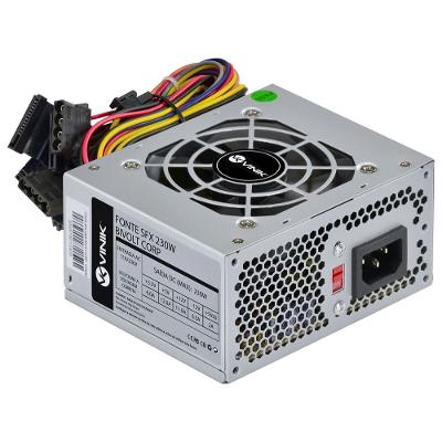 Fonte Vinik SFX 230W Real Bivolt Gabinete Slim