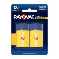 Pilha Comum Grande Rayovac D2 2 Unidades - 1