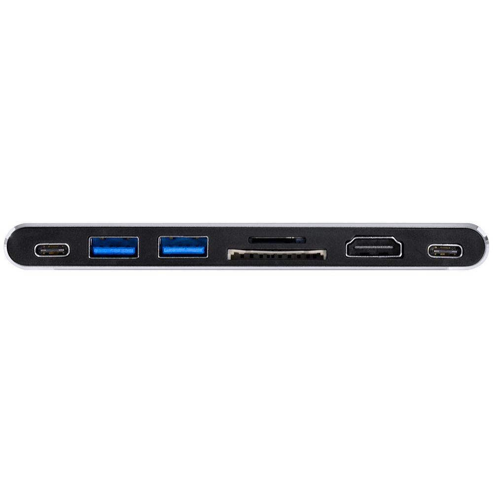 HUB USB C 7 em 2 2x USB 3.0 HDMI SD TF PD 100W HC72 VINIK - 6