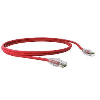 Patch Cord U UTP Cat 6 2.5m Vermelho Furukawa Soho Plus - 1