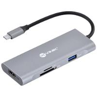 Hub USB C 7 em 1 HC7 3x USB 3.0 HDMI SD/TF PD VINIK - 1