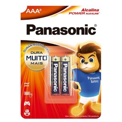 Pilha Alcalina AAA LR03XAB/2B192 PANASONIC 2 Unidades