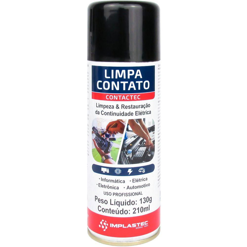 Limpa Contato Contactec 210ml para Eletrônicos Implastec - 1