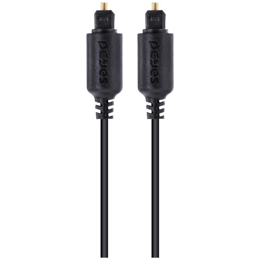 Cabo Óptico Digital Toslink PCYES POD 1 1 Metro - 3