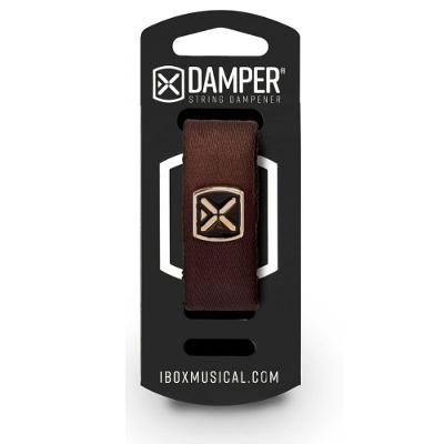 Damper Poliéster Tag Metal Marrom IBOX