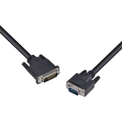 Cabo DVI I 24+5 Pinos x VGA 15 Pinos Vinik 2m