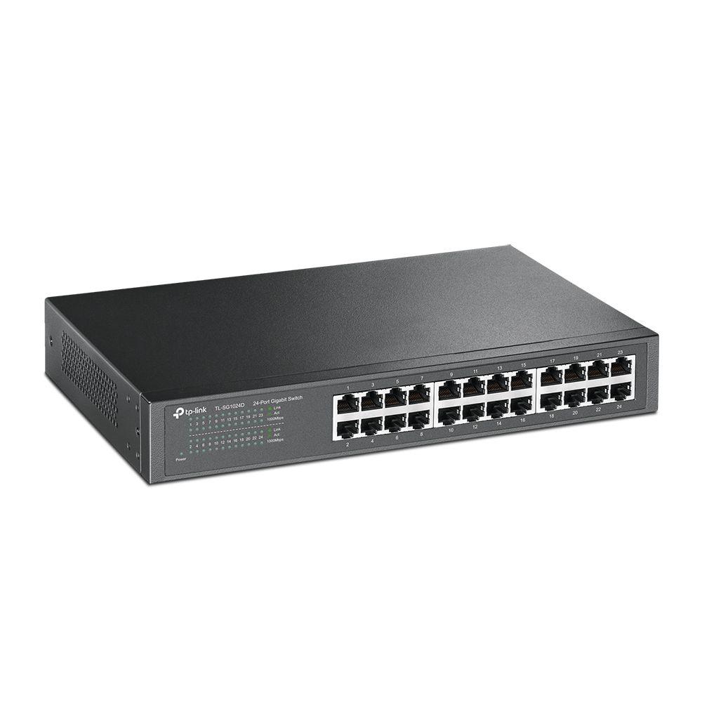 Switch Gigabit 24 Portas Nao Gerenciavel TP-LINK TLSG1024D - 2