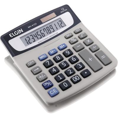 Calculadora de Mesa MV-4123 12 Dígitos Elgin