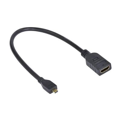 Cabo Adaptador Micro HDMI x HDMI Fêmea 30cm Vinik