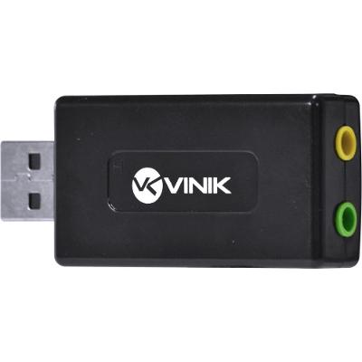 Adaptador Placa de Som USB 7.1 VINIK AUSB71