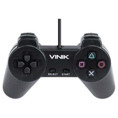 Controle Retrô Play 1 USB PC/PS1 Preto VINIK