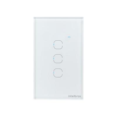 Interruptor Smart Zigbee Touch 3 Canais Branco Intelbras