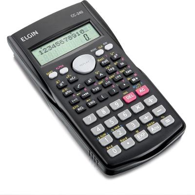Calculadora Científica 240 Funções CC240 Preta ELGIN