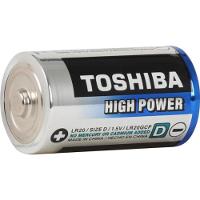 Pilha Alcalina D 1,5V LR20GCP (Com2 Pilhas) Toshiba
