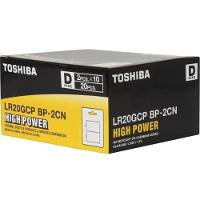 Pilha Alcalina D 1,5V LR20GCP (Com2 Pilhas) Toshiba - 6