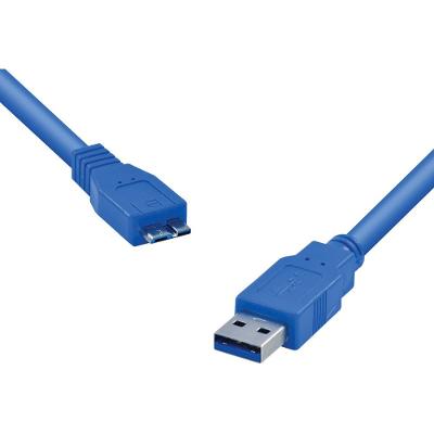 Cabo USB 30 A Macho Micro B HD Externo 12m Vinik