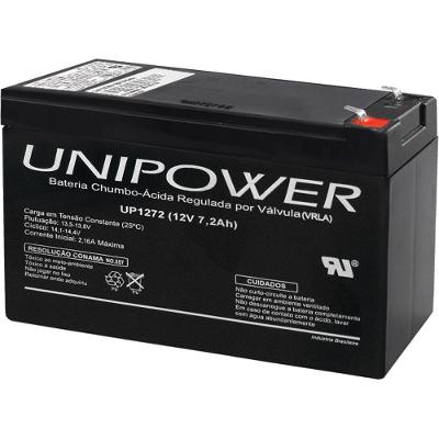 Bateria Selada Estacionaria VRLA 12V 72Ah UNIPOWER