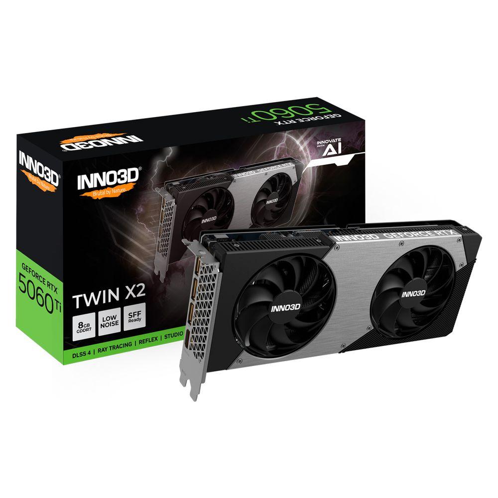 GPU GeForce RTX 5060 Ti 8GB GDDR7 Twin X2 INNO3D - 1