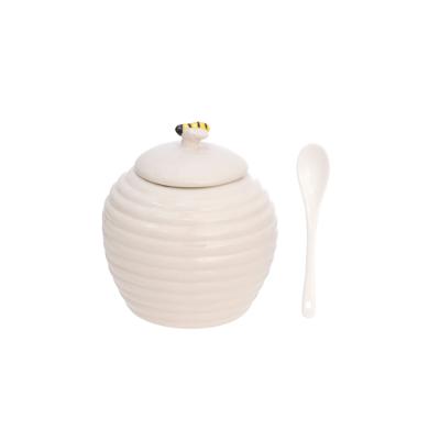 Açucareiro de Porcelana Abelha 300ml - Hauskraft