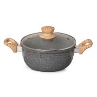 Caçarola 4,5L 24CM Marble Dark Grey Oster - 1