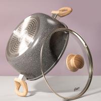 Caçarola 4,5L 24CM Marble Dark Grey Oster - 3