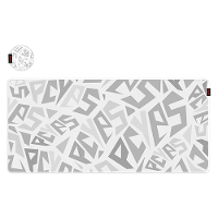 Mouse Pad Gamer Signature Extended White Ghost 900x420mm PCYES - 1