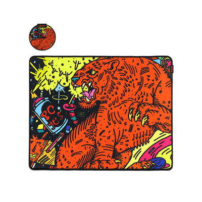 Mouse Pad Gamer Tiger Medium 500x400mm Pcyes