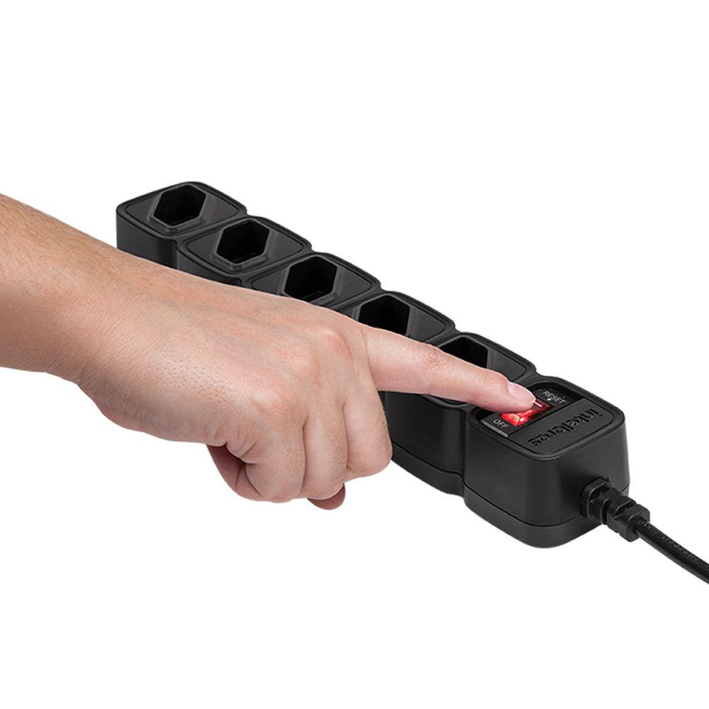 Protetor Eletronico EPE 205 Preto 5 Tomadas Intelbras - 5