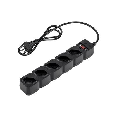 Protetor Eletrônico EPE 205 5 Tomadas Cabo 3m Preto Intelbras